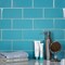 Apollo Tile 3X6 Aquamarine Glossy Subway Glass Tile 5 Sq.Ft., 40PK APLA9904136EC106 - alternate 2